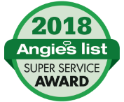 badge Angies List super service award 2018